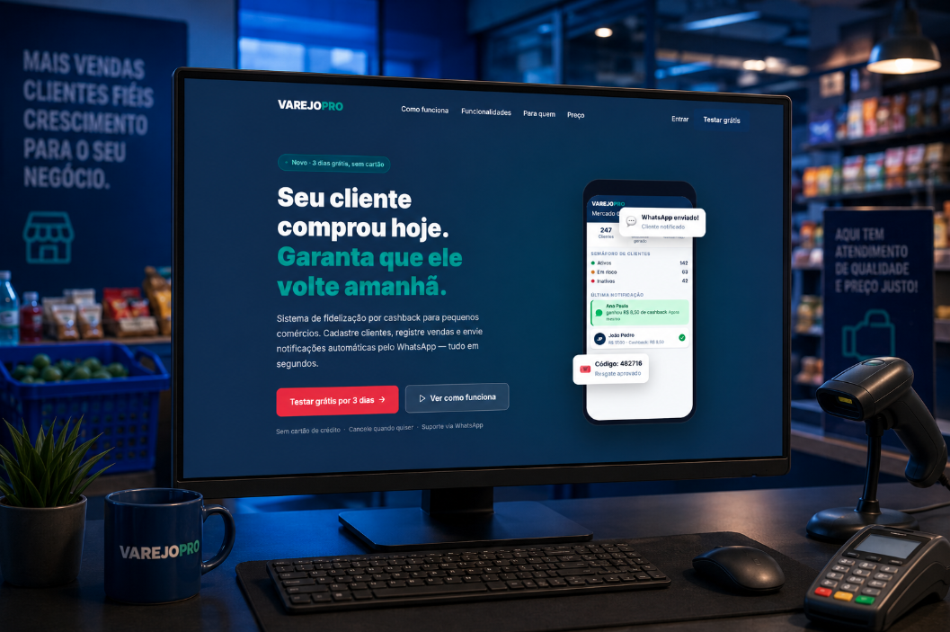 Sistema de Fidelização por Cashback