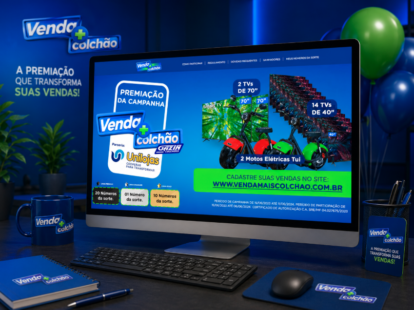 Sistema de Campanha Nacional de Vendas com Premiação