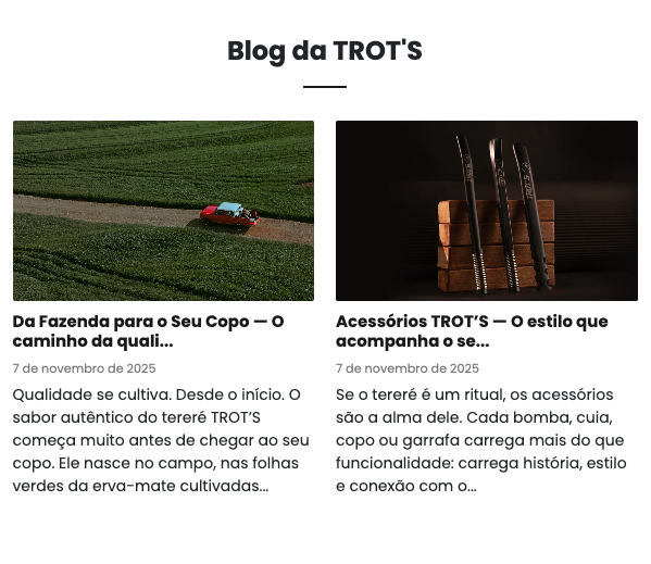 E-commerce para Indústria de Ervas