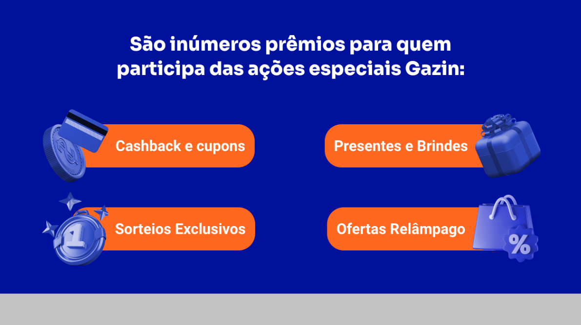 Plataforma de benefícios exclusivos Gazin