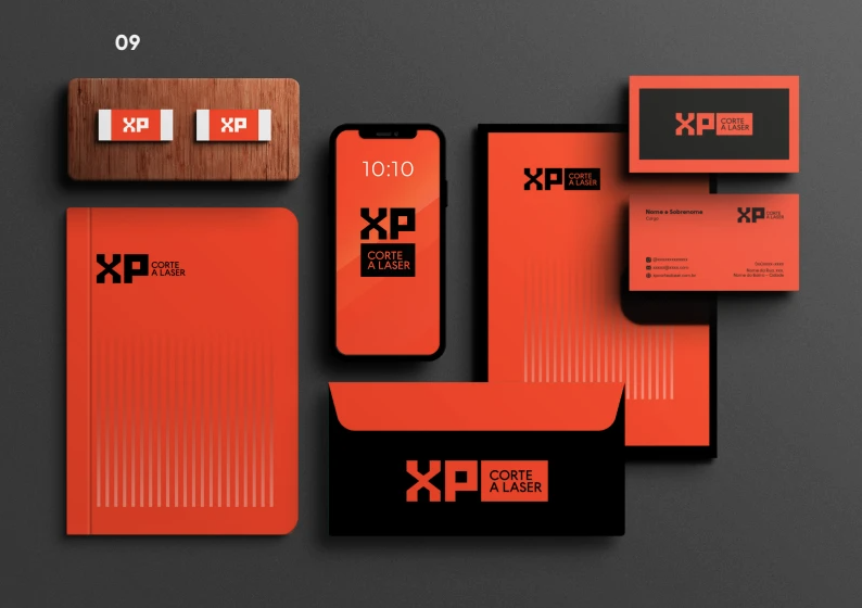 Branding para empresa de corte a laser