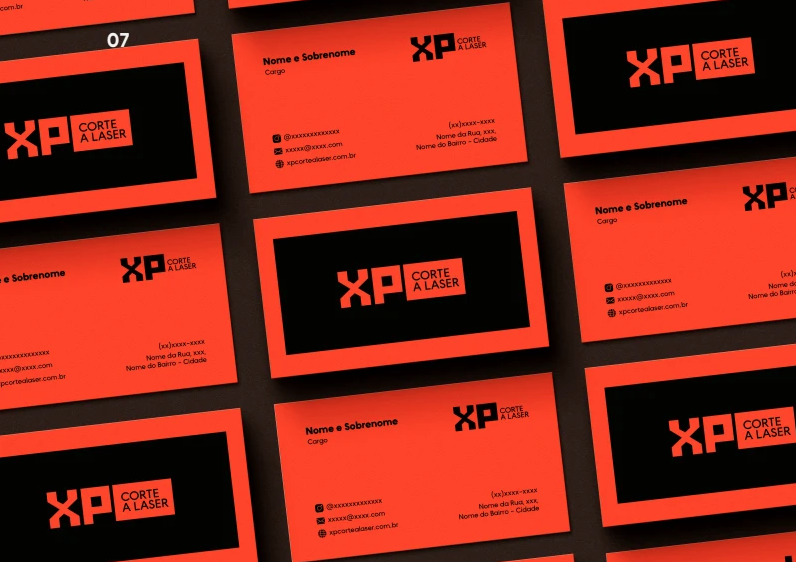 Branding para empresa de corte a laser