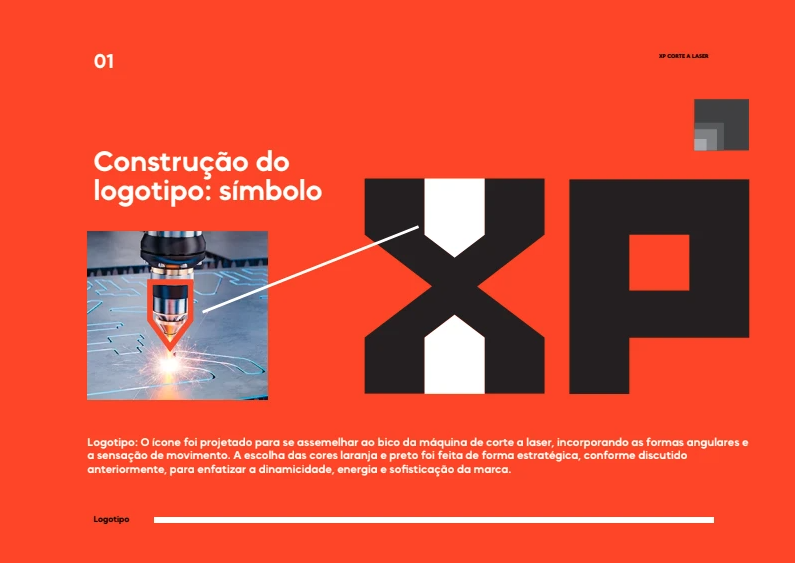 Branding para empresa de corte a laser