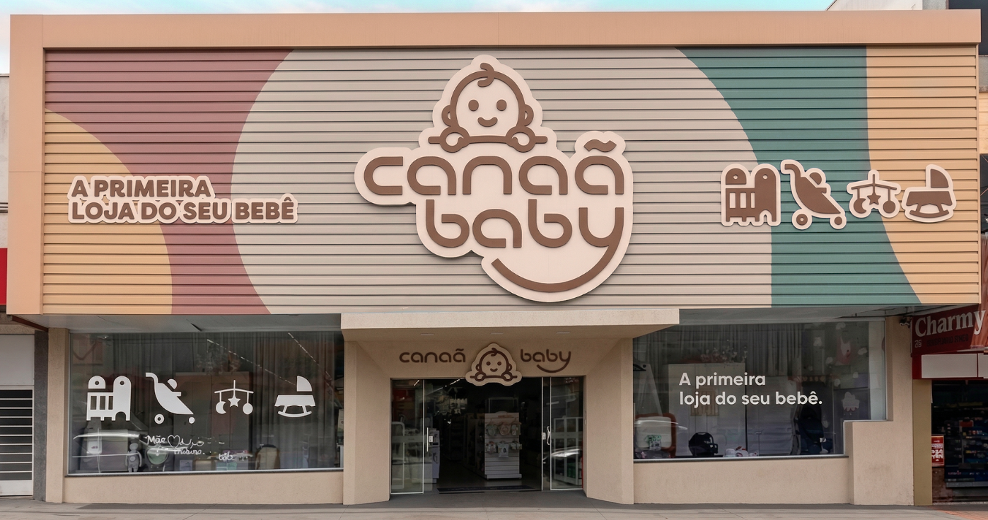 Rebranding para Loja Referência em Produtos para Bebês