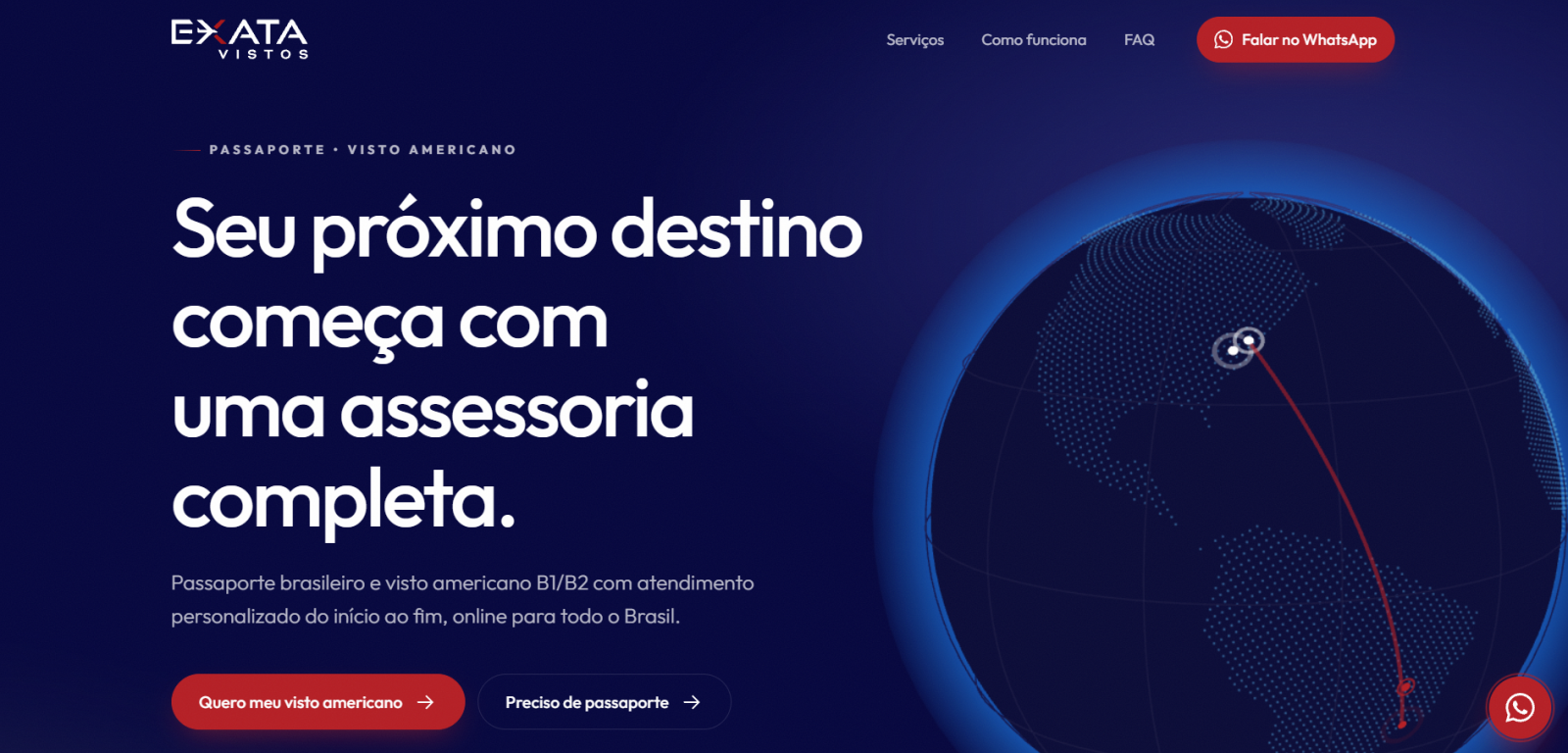 Site + Sistema para agência de viagens